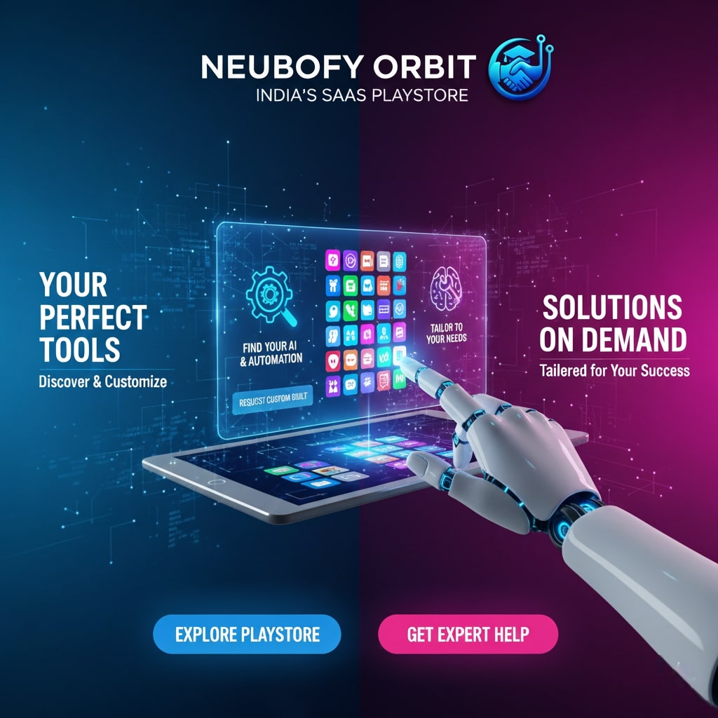 Neubofy AI Dashboard - Custom automation interface showing analytics, workflows, and AI chat features